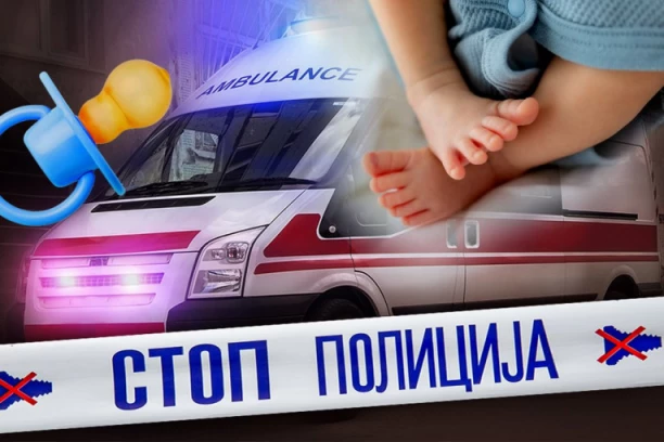 EVO U KAKVOM JE STANJU BEBA KOJA JE PALA SA ČETVRTOG SPRATA! Hitno prevezena u Klinički centar!