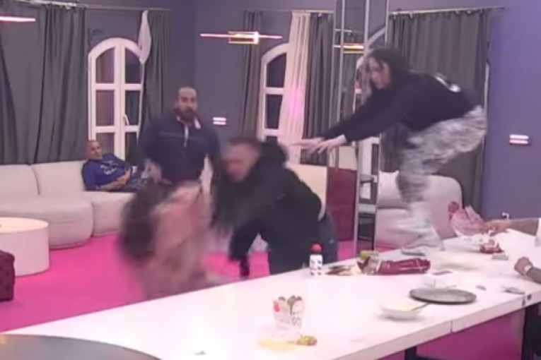 Anđela i Gastoz haos Elita 8 Zadruga Luka Vujović