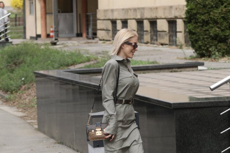 Tanja Miljković ispred Specijalnog suda