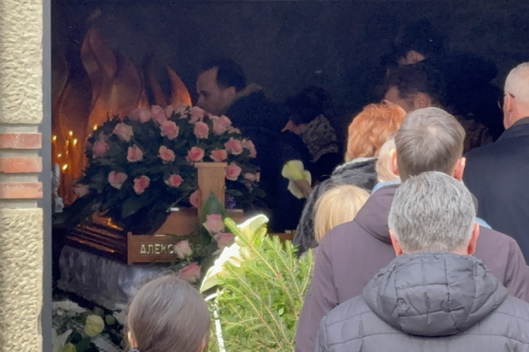 Sahrana Aleksandra Goncić