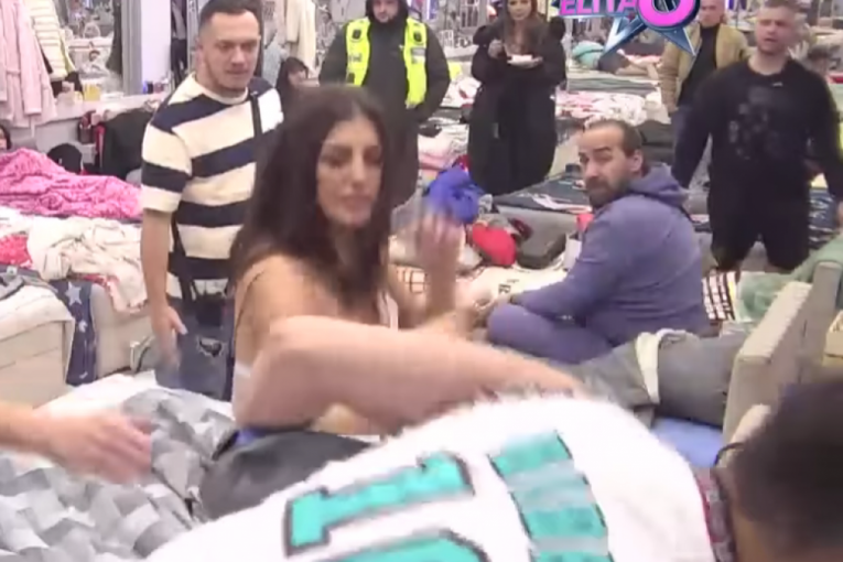 Ena Čolić i Jovan Pejić Peja svadja Elita 8 Zadruga