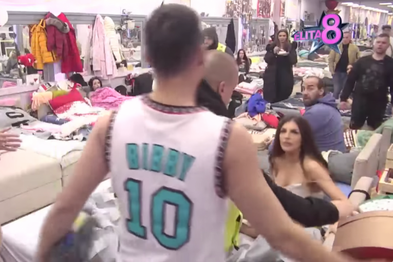 Ena Čolić i Jovan Pejić Peja svadja Elita 8 Zadruga