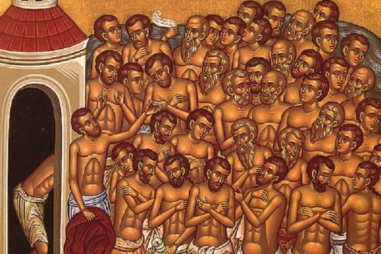 SUTRA JE VELIKI PRAZNIK I CRNO SLOVO: Obeležavamo Svetih četrdeset mučenika u Sevastiji