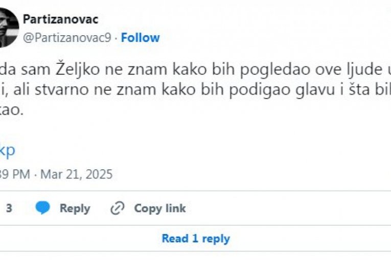 Grobari traže hitnu reakciju