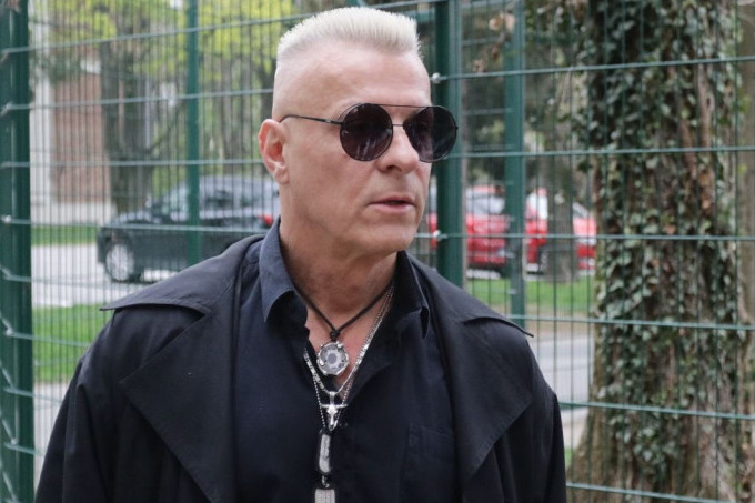 Đorđe David na snimanju "Zvezda Granda"