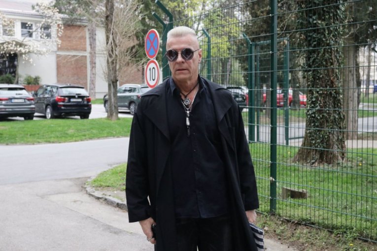 Đorđe David na snimanju "Zvezda Granda"