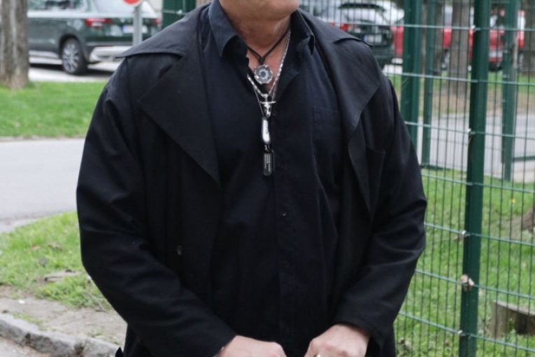 Đorđe David na snimanju "Zvezda Granda"