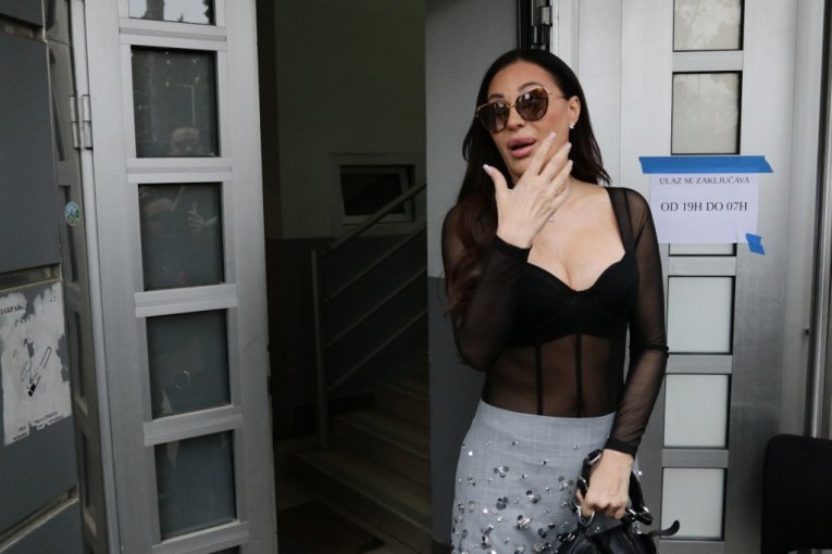 Ceca na snimanju "Zvezda Granda"