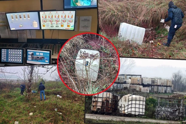 U TANKERIMA SKLADIŠTILI OTPAD, PA GA ISPUŠTALI U KANALIZACIJU! Uhapšena kriminalna banda iz Šapca: PRONAĐENE OPASNE MATERIJE! (FOTO)