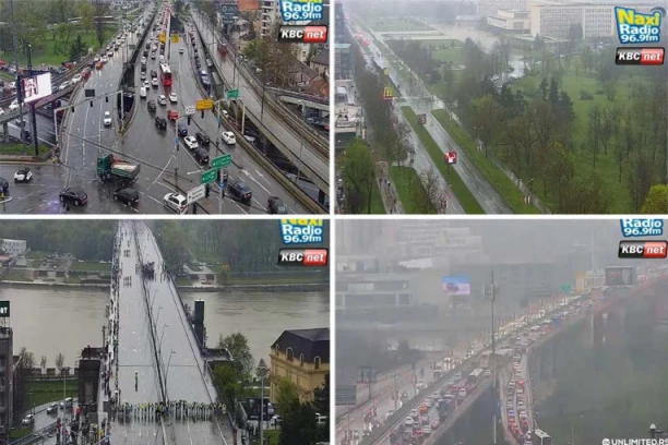 SAOBRAĆAJNI KOLAPS U BEOGRADU ZBOG BLOKADERA! U toku novi tročasovni teror nad građanima!