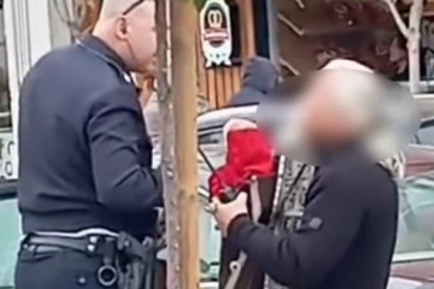 ŠOKANTAN VIDEO SNIMAK PRIVOĐENJA MONAHA UZNEMIRIO PRAVOSLAVNI SVET: Zbog napada na policiju, arhimandrit sa lisicama na rukama smešten na psihijatriju