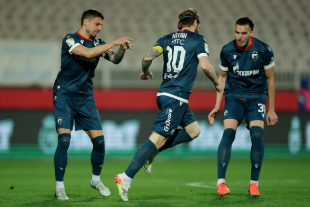 ZVEZDA NAJBOLJA U EVROPI, PRATI JE PSŽ: Crveno-beli izdominirali su i ove sezone