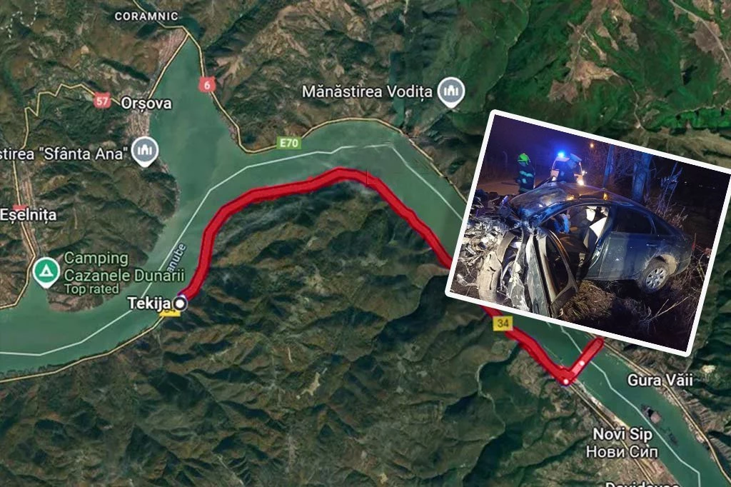 KOBNA TAČKA GDE LJUDI STRADAJU! Ovde je poginulo DETE u lančanom sudaru kod Kladova - stravična vožnja napravila katastrofu!