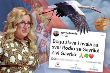 RODIO SE MALI GAVRILO! Sonja Ilić, posle horora u Skupštini u režiji opozicije, na svet donela ZDRAVOG DEČAKA!