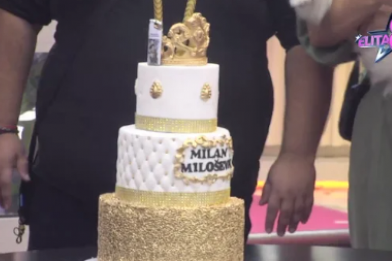 Milan Milošević poslao tortu