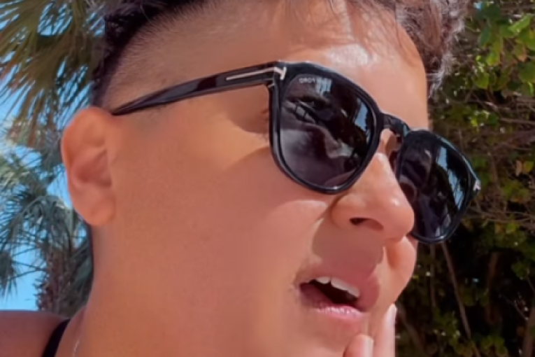 Marija Šerifović na odmoru