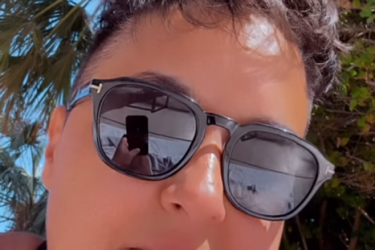 Marija Šerifović na odmoru