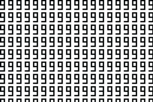 ISPRED NOSA VAM JE, A VI GA NE VIDITE, SAMO 2 ODSTO LJUDI MOŽE DA PRONAĐE BROJ 3 ZA 7 SEKUNDI: Super mozgalica za najpametnije (FOTO)