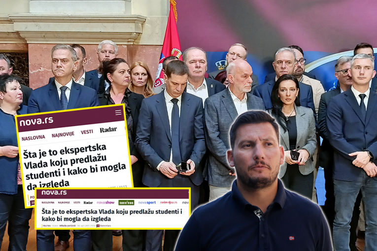 PALE SVE MASKE: Studenti traže "ekspertsku vladu"!