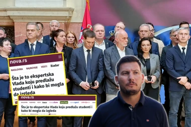 PALE SVE MASKE: Studenti traže "ekspertsku vladu"!