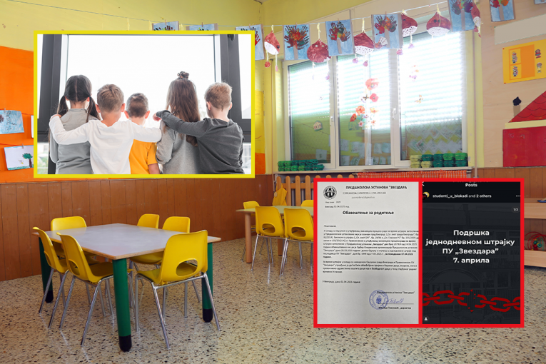 ŠTRAJK U PREDŠKOLSKOJ USTANOVI "ZVEZDARA" VAN SVAKE PAMETI! I vrtiće uvukli u blokade!
