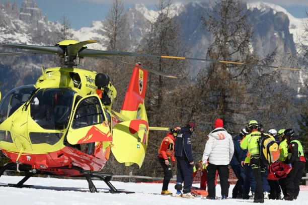 JEZIV PAD NAJBOLJE NA SVETU: Skijašica se zakucala direktno u kapiju i doživela teške prelome!