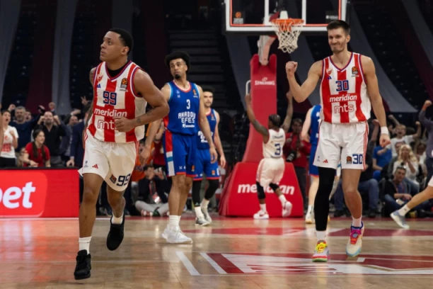 KAKVO TIMSKO GAŽENJE ZVEZDE MERIDIANBET, PA BOMBA JAGA: Efes ne zna odakle mu je pretila opasnost (VIDEO)