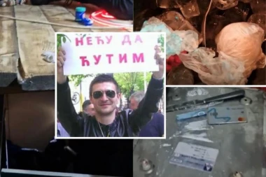 OVO JE UHAPŠENI VOĐA BLOKADERA! Pored Veljka Radunovića privedeno još 5 lica! POGLEDAJTE ŠTA JE SVE PRONAĐENO! (FOTO)