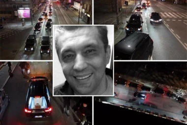 EKSKLUZIVNO! POGLEDAJTE POVORKU AUTOMOBILA KOJA DOVOZI TELO ŽELJKA RUTOVIĆA IZ ITALIJE! Ovakav prizor nikada niste videli! (VIDEO)