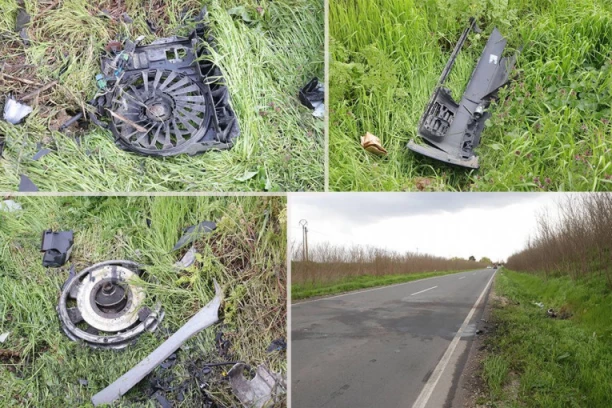 REPUBLIKA NA MESTU STRAVIČNE NESREĆE KOD BEČEJA! Delovi automobila razbacani na sve strane, put trenutno pust! LJUDU U ŠOKU POSLE POGIBIJE TROJE LJUDI I JOŠ TOLIKO POVREĐENIH! (VIDEO/FOTO)