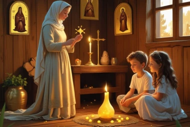 TAJNA ZVEZDE SA ISTOKA: Pravoslavna pripovetka za decu