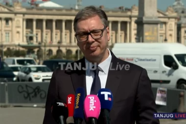 VUČIĆ IZ PARIZA! Za mene je važna ideja slobode, ideje odupiranja okupatoru - Ideja borbe za nezavisnu i uspešnu Srbiju!