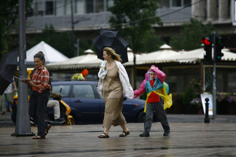 Olujni vetar u Srbiji