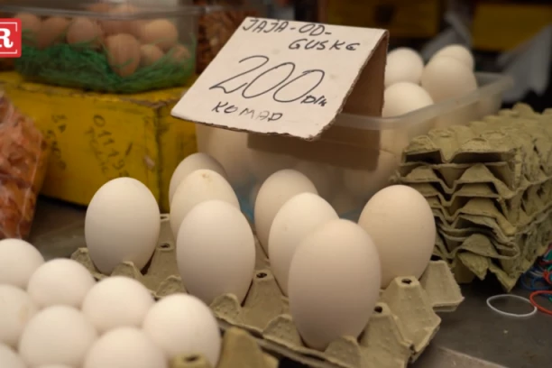 POSKUPELO NA PIJACAMA! Negde razlika i do 15 dinara - evo koliko košta GAJBA BELIH JAJA!