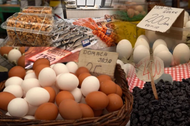 JAJA SKUPLJA NEGO PROŠLE GODINE, A CENA BOJE POJEFTINILA! Posetili smo pijace pred Vaskrs i Veliki petak - OVO ĆE INTERESOVATI SVE DOMAĆICE! (FOTO, VIDEO)