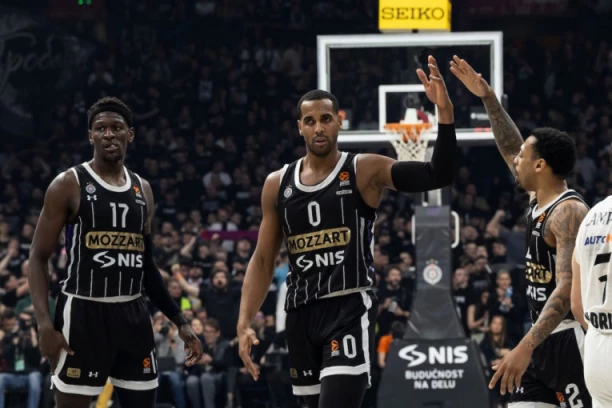 PARTIZANOVA REPRIZA PROŠLE SEZONE EVROLIGE! Neverovatan podatak crno-belih!