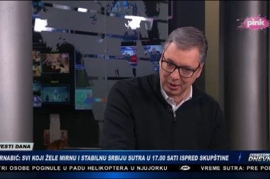 "ZBOG VAS I SRBIJE ĆU IZDRŽATI! Predsednik Vučić: Vi ste moja snaga, borićemo se zajedno!