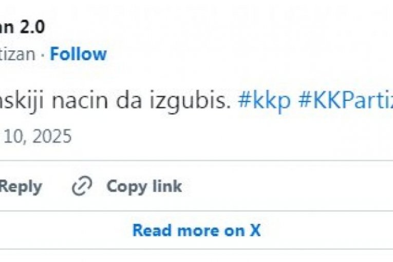 Grobari iskazali nezadovoljstvo ostvarenjem u Evroligi