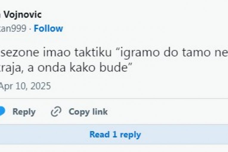 Grobari iskazali nezadovoljstvo ostvarenjem u Evroligi