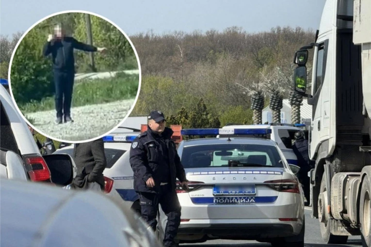 UZNEMIRUJUĆI SNIMAK! CEV NA SLEPOOČNICI, PRST NA OBARAČU! Novi detalji drame na Ibarskoj, vulkanizer preti da će se ubiti!