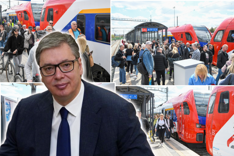 PRAVO IZ SRPSKE ATINE ZA BEOGRAD! Puni vagoni Novosađana - svi idu na samo jednu adresu u srcu Beograda! (FOTO)