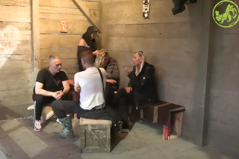 Lili Stevanović i Boža Džons