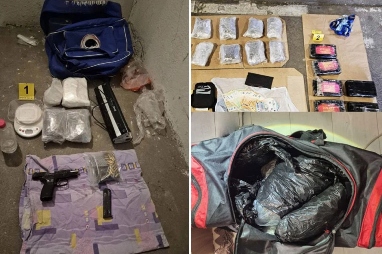 VELIKA AKCIJA POLICIJE U NOVOM SADU! Pali dileri sa 16 kg kokaina i marihuane - velika količina amfetaminskog ulja (FOTO)