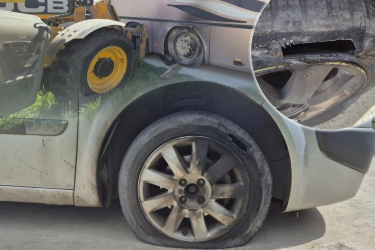 PODMETNUTA DVA POŽARA U KOVAČICI! Zapaljen autobus i automobil nakon povratka sa sabora, predsednim opštine poručio da TEROR neće proći! (FOTO)