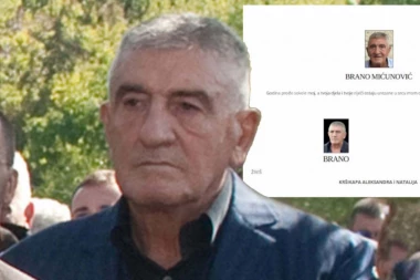 "PONOSNA JE CRNA GORA ŠTO TE JE IMALA ZA SVOG SINA I VITEZA"! Godišnji pomen Brani Mićunoviću!