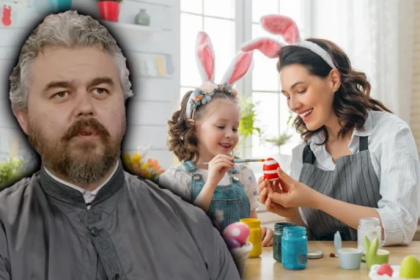 KADA SE FARBAJU VASKRŠNJA JAJA: Sveštenik jednom za svagda rešio dilemu vernika