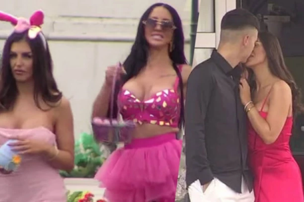 ENA SE LJUBILA S PEJOM, A ONDA JE IZBIO HAOS! Tenzija dostigla vrhunac, zamalo RAŠČERUPALA cimerku pred kamerama! (VIDEO)