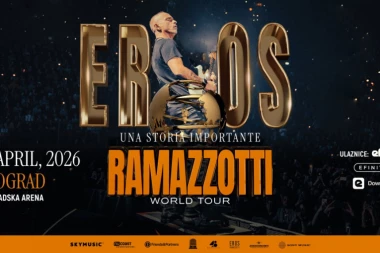 UNA STORIA IMPORTANTE WORLD TOUR - NOVA GLOBALNA TURNEJA EROSA RAMACOTTIJA U 4 ETAPE!