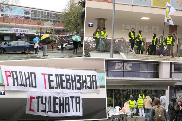 BAŠ ONI KOJU SU SINOĆ PRAVILI NEREDE! Direktor RTV pozvao studente da očiste za sobom sav ovaj HOAS koji su napravili!