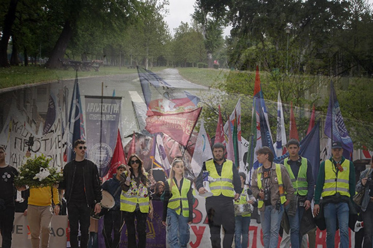 MALTRETIRAJU GRAĐANE OD JUTROS! Blokaderi na Košutnjaku nemaju milosti - napali čoveka sa ćerkicom! (VIDEO)